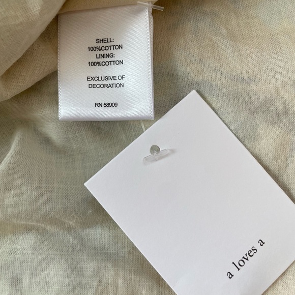 New boho maxi dress  a-line ruffles mandarin collar $169 NWT medium a loves a - Picture 11 of 13